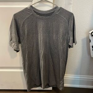 Grey lululemon mens medium shirt